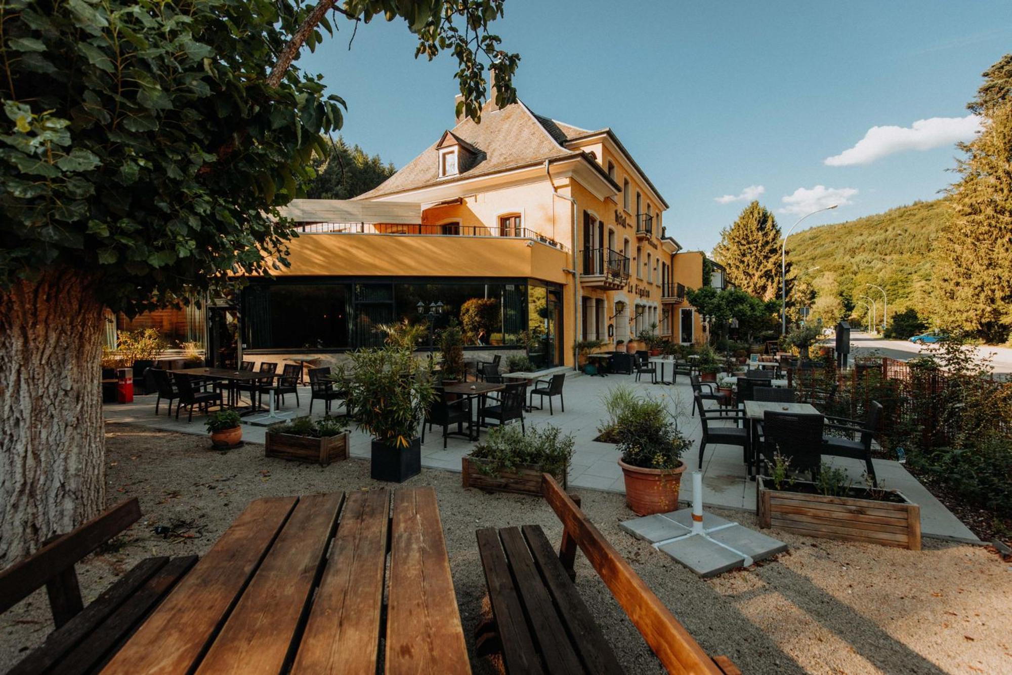 Hotel Restaurant Le Cigalon Waldbillig Eksteriør billede